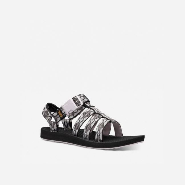 Black Teva Original Dorado Women's Sandals | 6H2K526