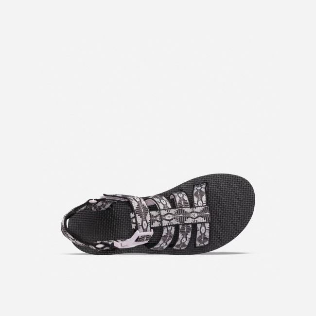 Black Teva Original Dorado Women's Sandals | T4J8CC4