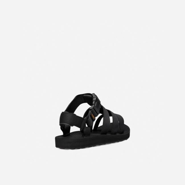 Black Teva Original Dorado Women's Sandals | VX29TVT