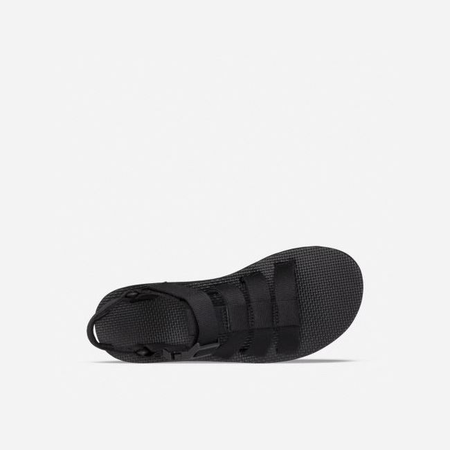 Black Teva Original Dorado Women's Sandals | VX29TVT