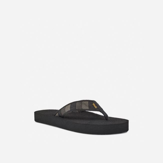 Black Teva Original Mush Men's Sandals | F33K8S5