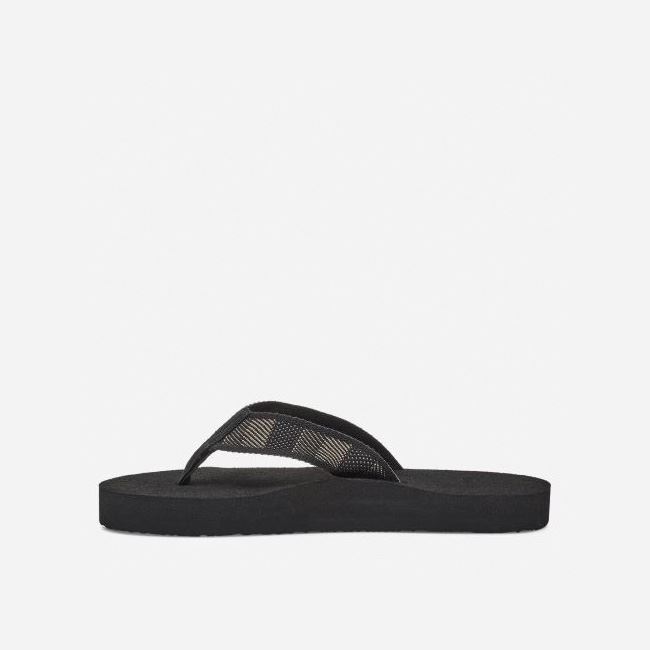 Black Teva Original Mush Men's Sandals | F33K8S5