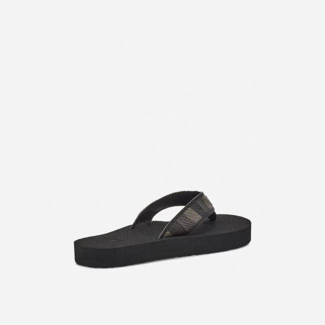 Black Teva Original Mush Men's Sandals | F33K8S5