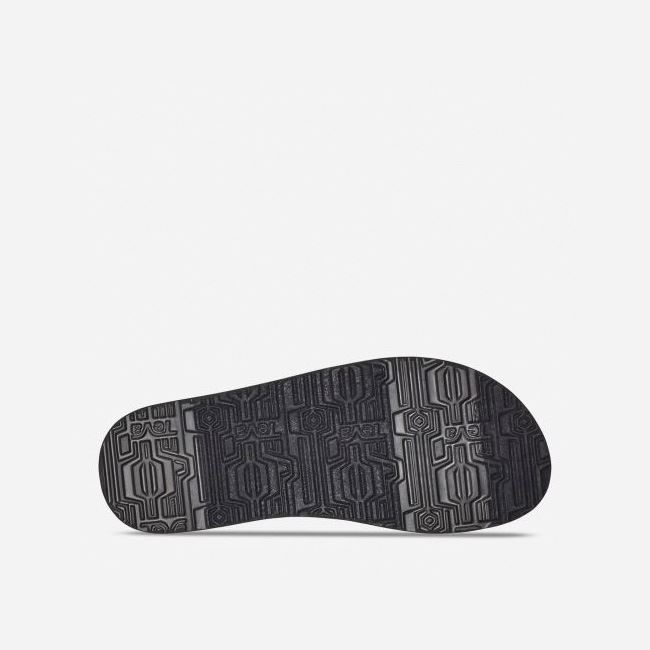 Black Teva Original Mush Men's Sandals | F33K8S5