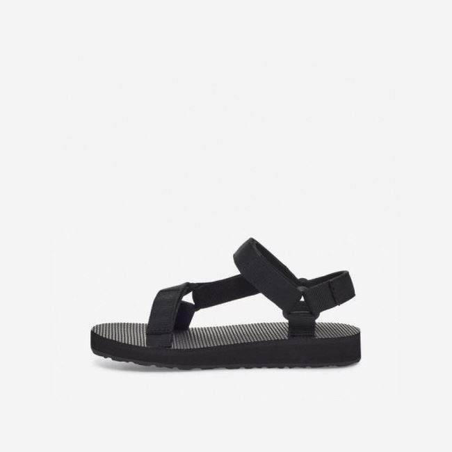 Black Teva Original Universal Kids' Sandals | 763UVOZ