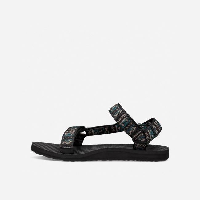 Black Teva Original Universal Men's Sandals | 5MM9ZF5