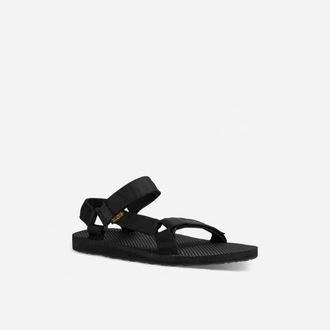 Black Teva Original Universal Men's Sandals | S5RSV4X