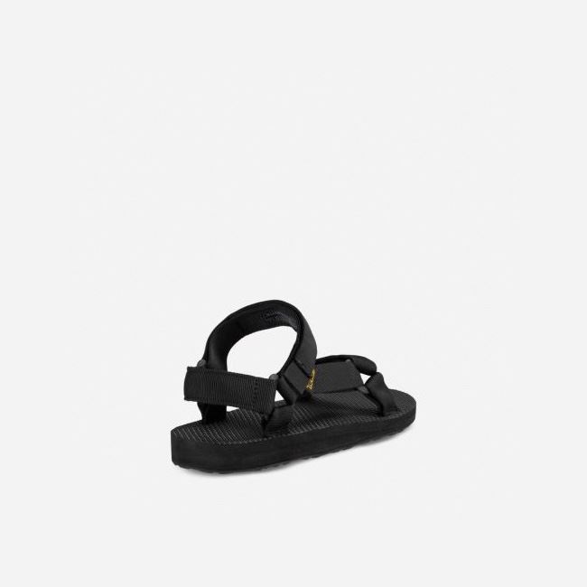 Black Teva Original Universal Men's Sandals | S5RSV4X