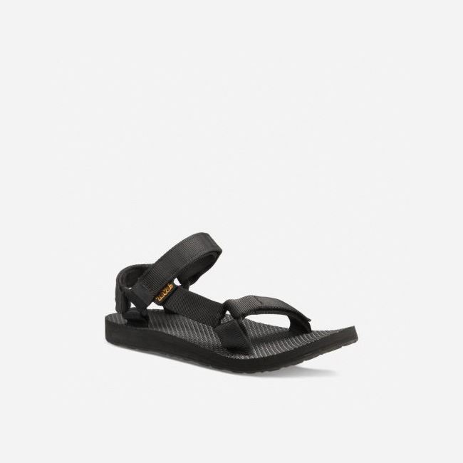 Black Teva Original Universal Women's Sandals | LXTYADL