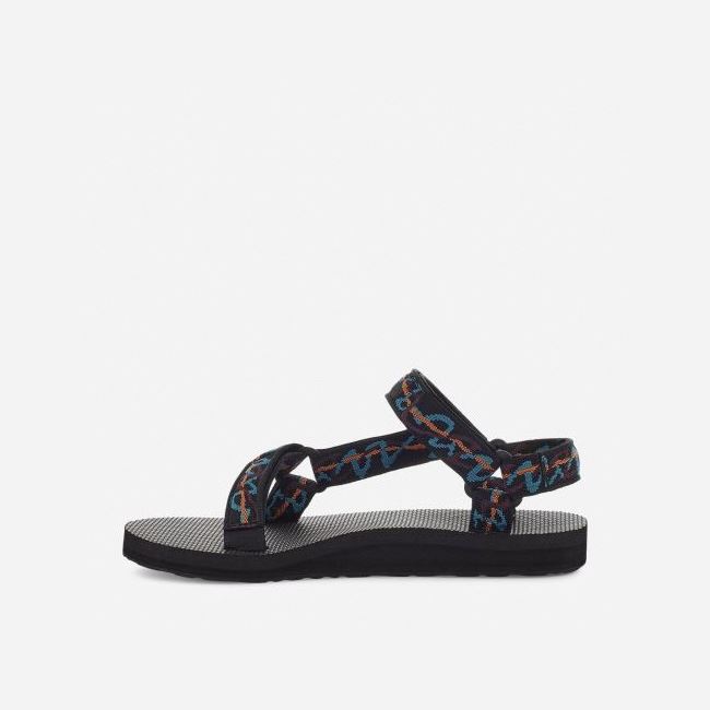 Black Teva Original Universal Women's Sandals | UPAUGIZ