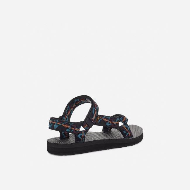 Black Teva Original Universal Women's Sandals | UPAUGIZ