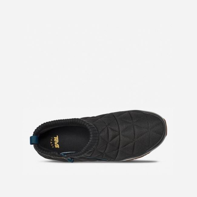 Black Teva ReEMBER MID Men's Shoes | ULPTQRI