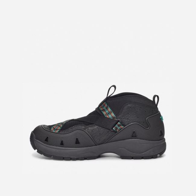 Black Teva Revive '94 Mid Men's Boots | IQRY5PC