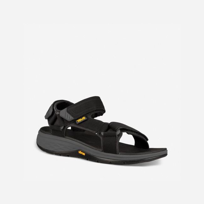 Black Teva Strata Universal Men's Sandals | N500O3I