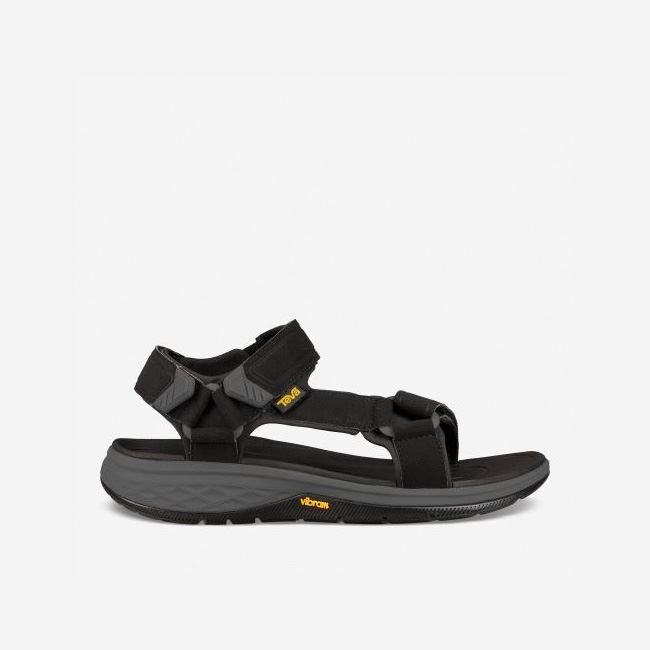 Black Teva Strata Universal Men\'s Sandals | N500O3I