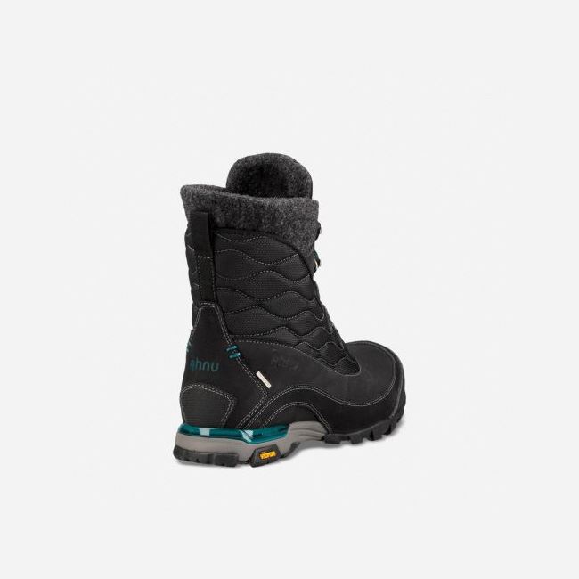 Black Teva Sugarfrost Insulated Waterproof Women's Lace Ups | LVNAE00