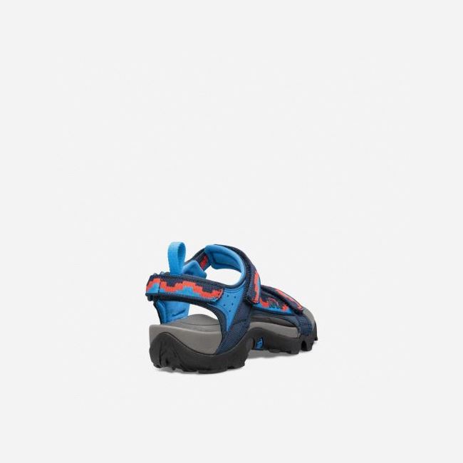 Black Teva Tanza Kids' Sandals | D9KFKFT