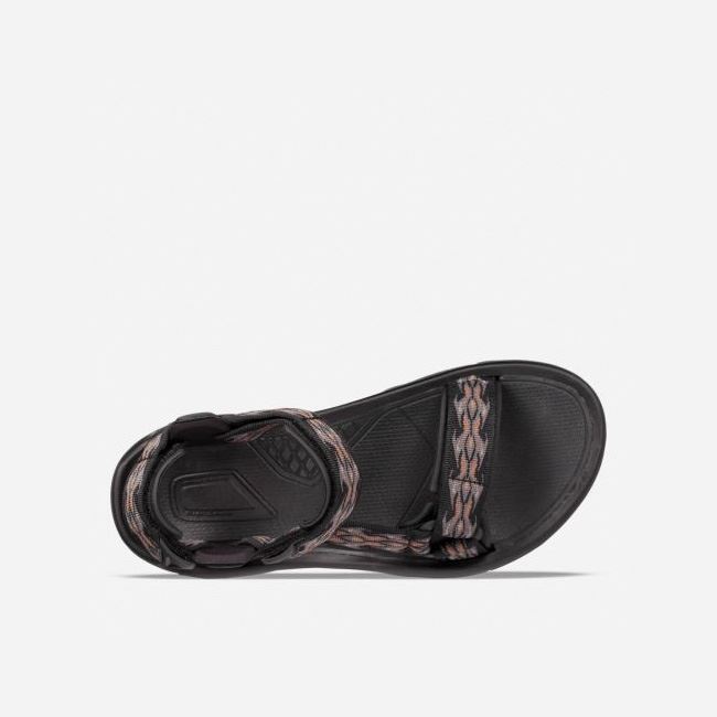 Black Teva Terra Fi 5 Universal Men's Sandals | D2NEFXL