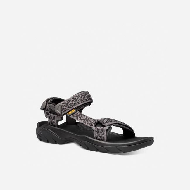 Black Teva Terra Fi 5 Universal Men's Sandals | N1U15GW