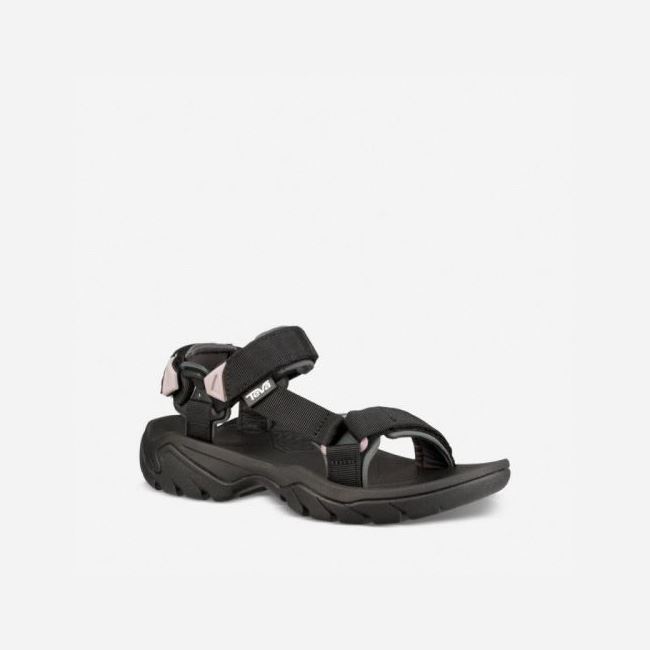 Black Teva Terra Fi 5 Universal Women's Sandals | TW6UG8E