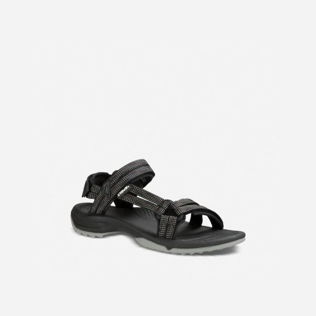 Black Teva Terra Fi Lite Women's Sandals | 9P9O4DZ