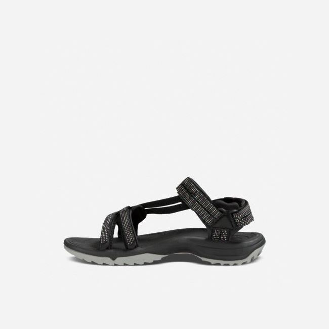 Black Teva Terra Fi Lite Women's Sandals | 9P9O4DZ