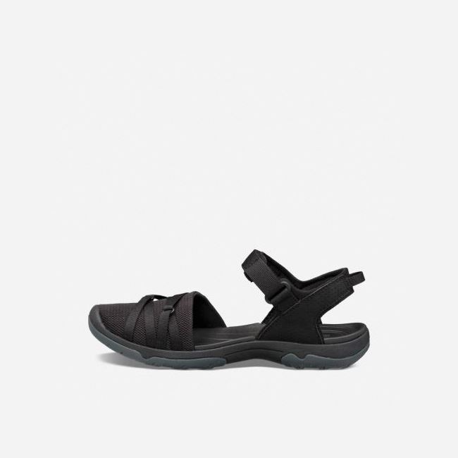 Black Teva Tirra CT Women's Sandals | T0VN9I4