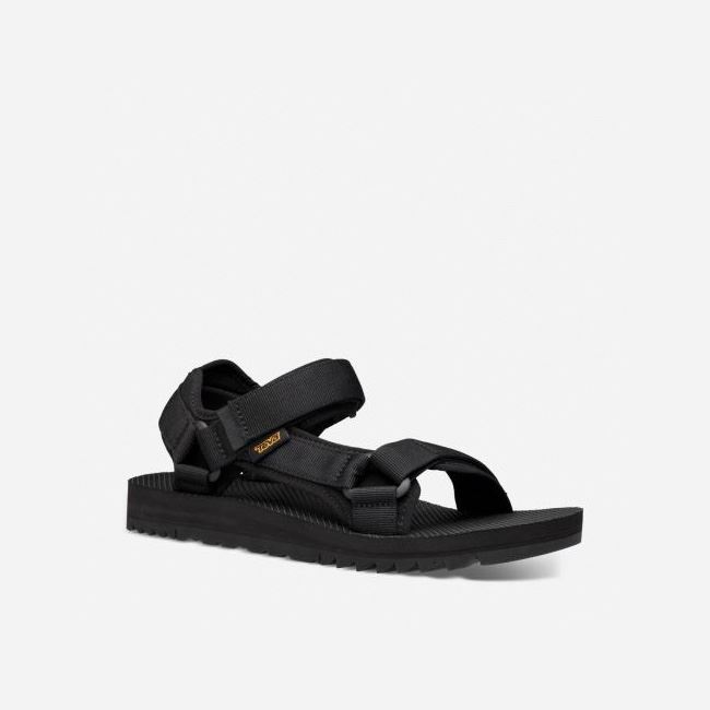 Black Teva Universal Trail Men's Sandals | SKSVTKF