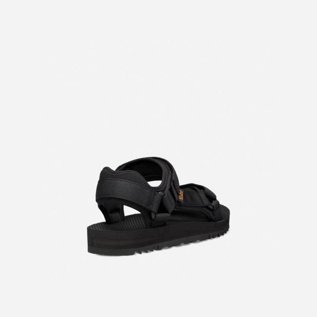 Black Teva Universal Trail Men's Sandals | SKSVTKF