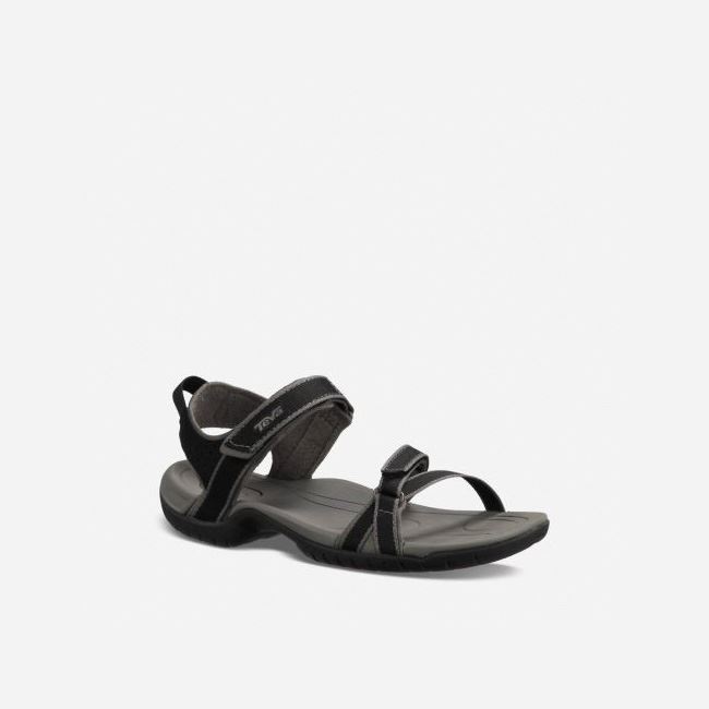 Black Teva Verra Women's Sandals | E9TQNDC