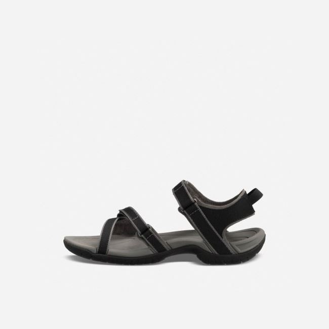 Black Teva Verra Women's Sandals | E9TQNDC