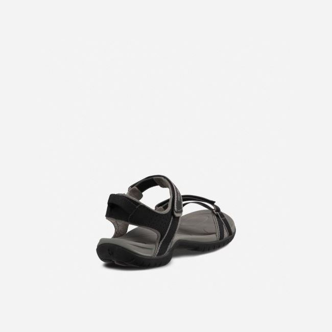 Black Teva Verra Women's Sandals | E9TQNDC