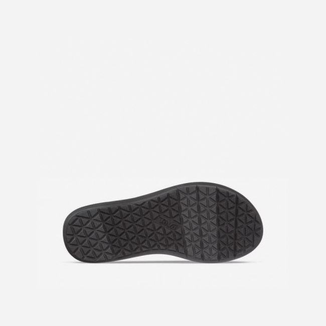 Black Teva Voya Flip Women's Flip Flops | J4HF10R