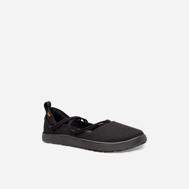 Black Teva Voya Infinity MJ Women's Slip Ons | 1IGDS4Q