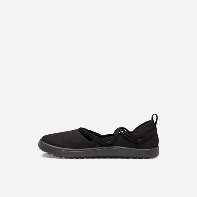 Black Teva Voya Infinity MJ Women's Slip Ons | 1IGDS4Q