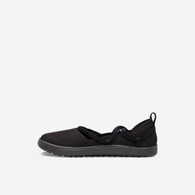 Black Teva Voya Infinity MJ Women's Sneakers | 68MA0S1