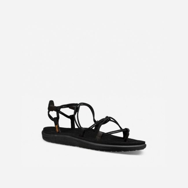 Black Teva Voya Infinity Women's Sandals | AABVDHC