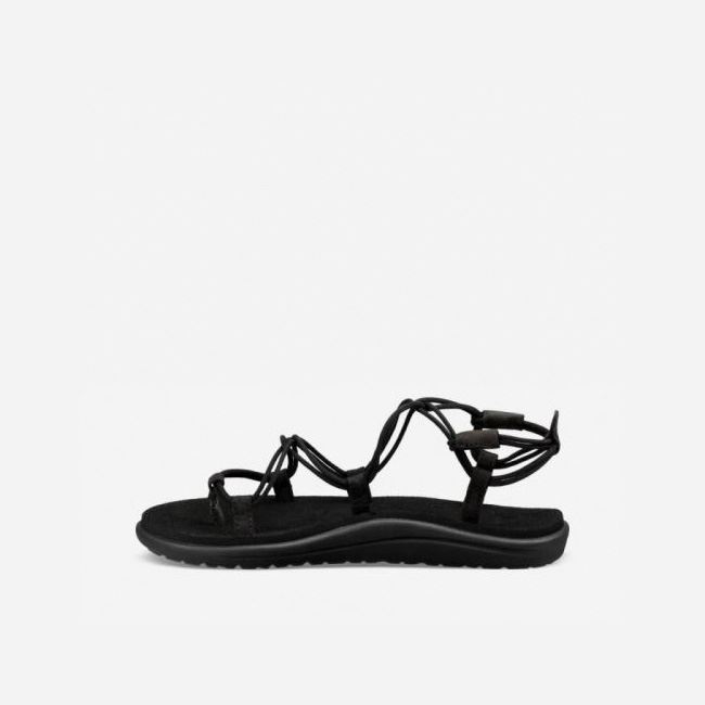 Black Teva Voya Infinity Women's Sandals | AABVDHC