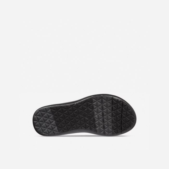 Black Teva Voya Slide Women's Sandals | FUFF3M4