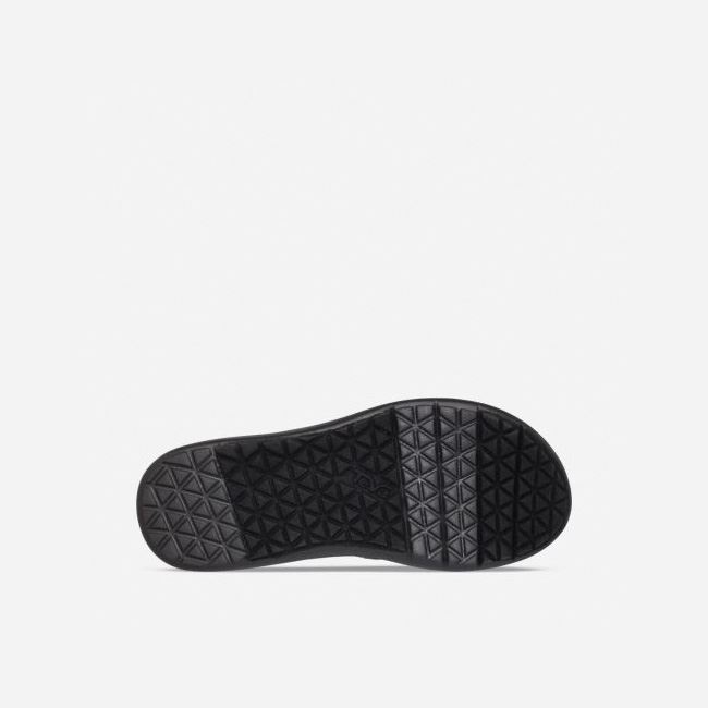 Black Teva Voya Women's Flip Flops | 82AQ76O