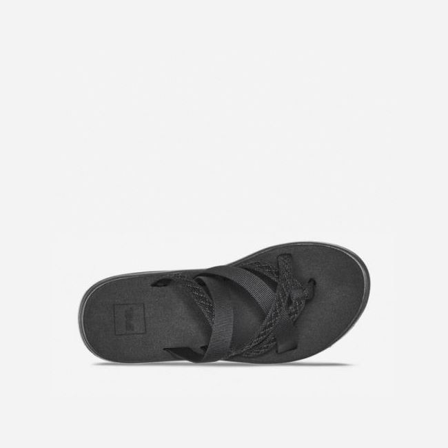 Black Teva Voya Zillesa Women's Sandals | NPQ9ZGQ