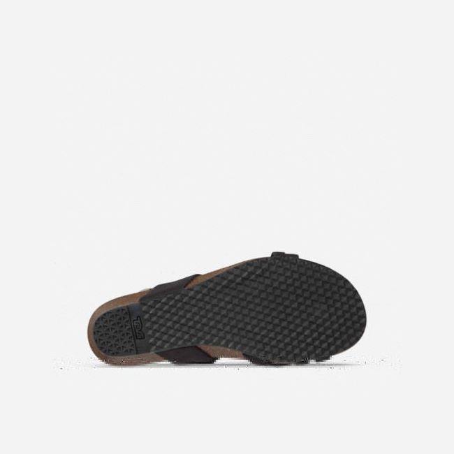 Black Teva Ysidro Extension Women's Sandals | HQHQ526