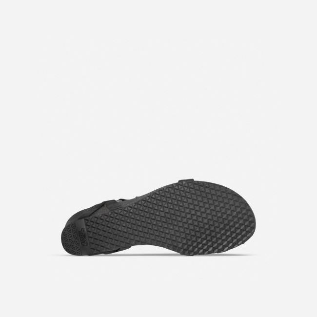 Black Teva Ysidro Universal Wedge Women's Sandals | CFVJSKJ