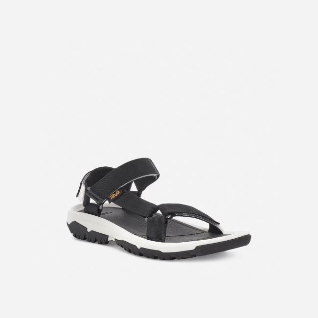 Black / White Teva Hurricane XLT2 Men's Sandals | CBJNV2W