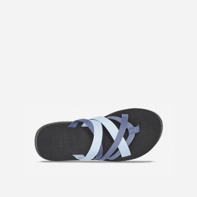 Blue Indigo / Blue Teva Voya Zillesa Women's Sandals | N3EILY0