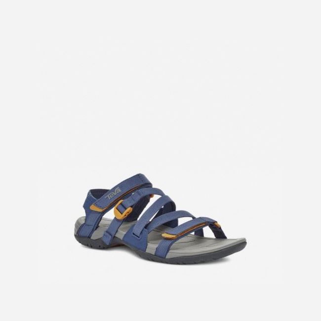 Blue Indigo Teva Ascona Sport WEB Women's Sandals | AH3SOUM