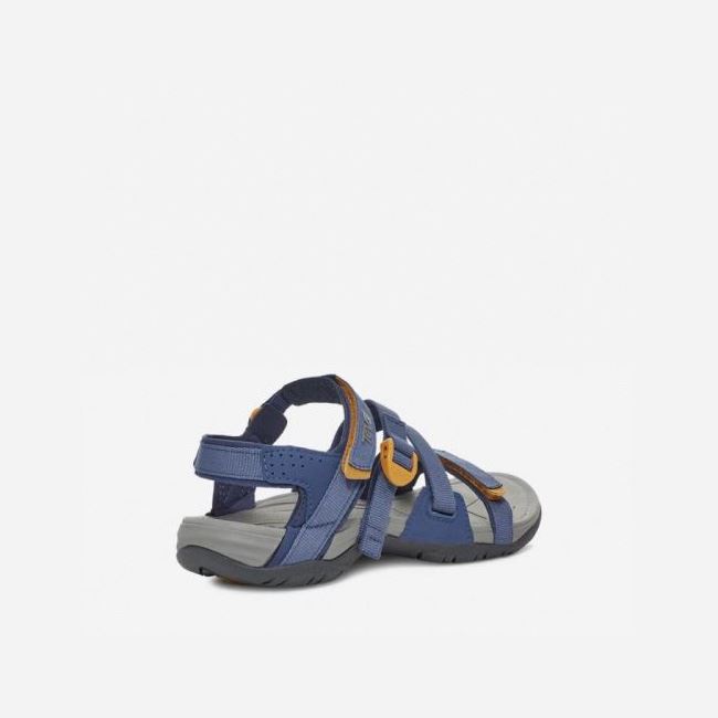 Blue Indigo Teva Ascona Sport WEB Women's Sandals | AH3SOUM