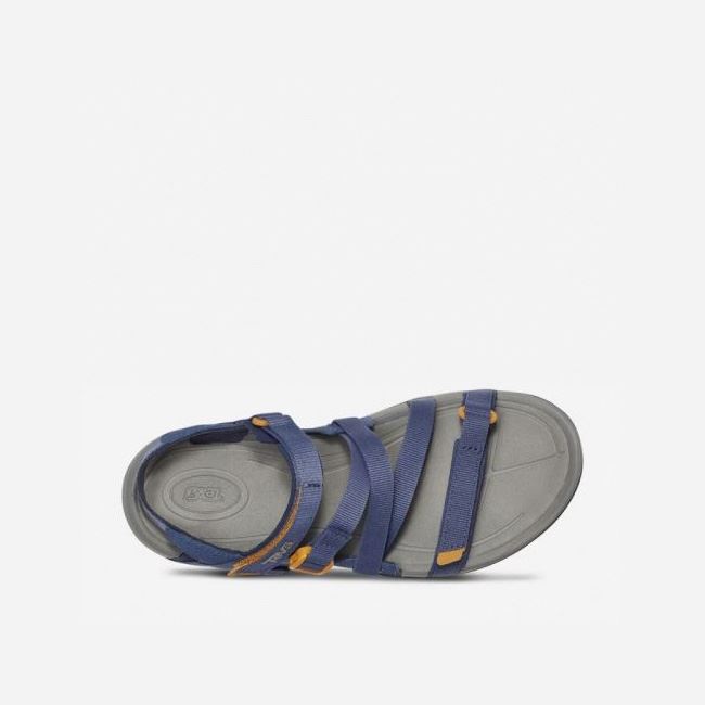 Blue Indigo Teva Ascona Sport WEB Women's Sandals | AH3SOUM