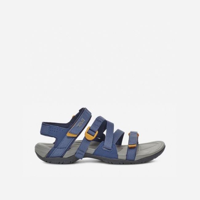 Blue Indigo Teva Ascona Sport WEB Women\'s Sandals | AH3SOUM