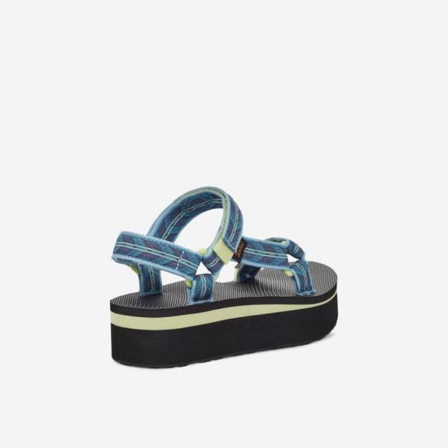 Blue Teva Flatform Universal Women's Flatforms | K0NBOJW